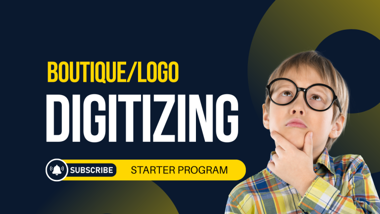 Embroidery Digitizing | Step by Step Starter Program